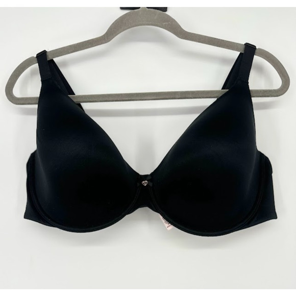 Victorias Secret BODY BY VICTORIA Perfect Coverage Bra 42DD Black Pad Underwire - Picture 1 of 7